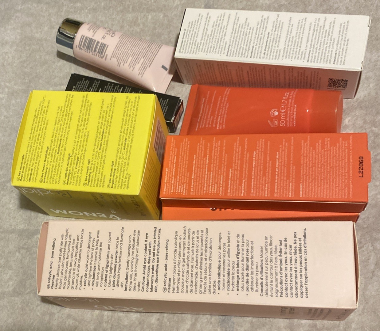 💋8pc HighEnd Premium Beauty RODIAL Skincare FULL &TRAVEL SZ Bundle ALL THIS❣️