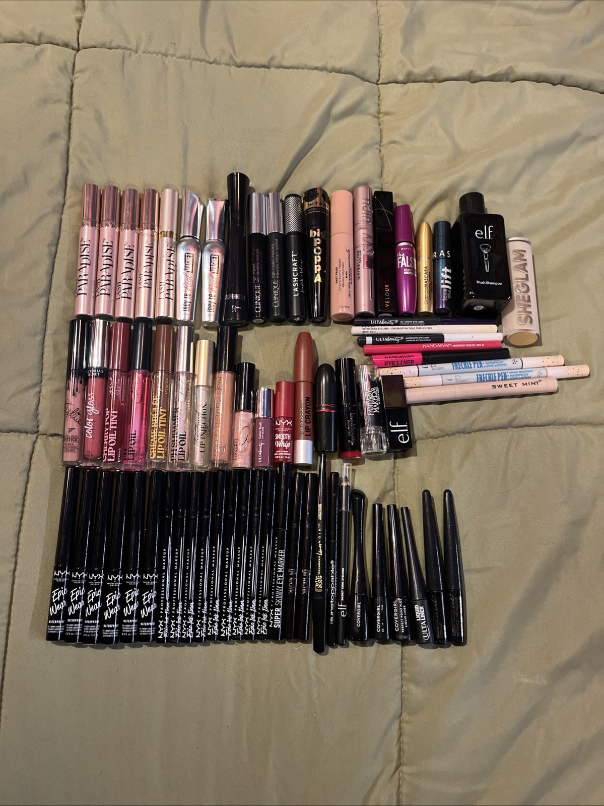 Makeup Bundle MAC, Too Faced, NYX, L’oreal Clinique, Maybelline, Sephora, VS