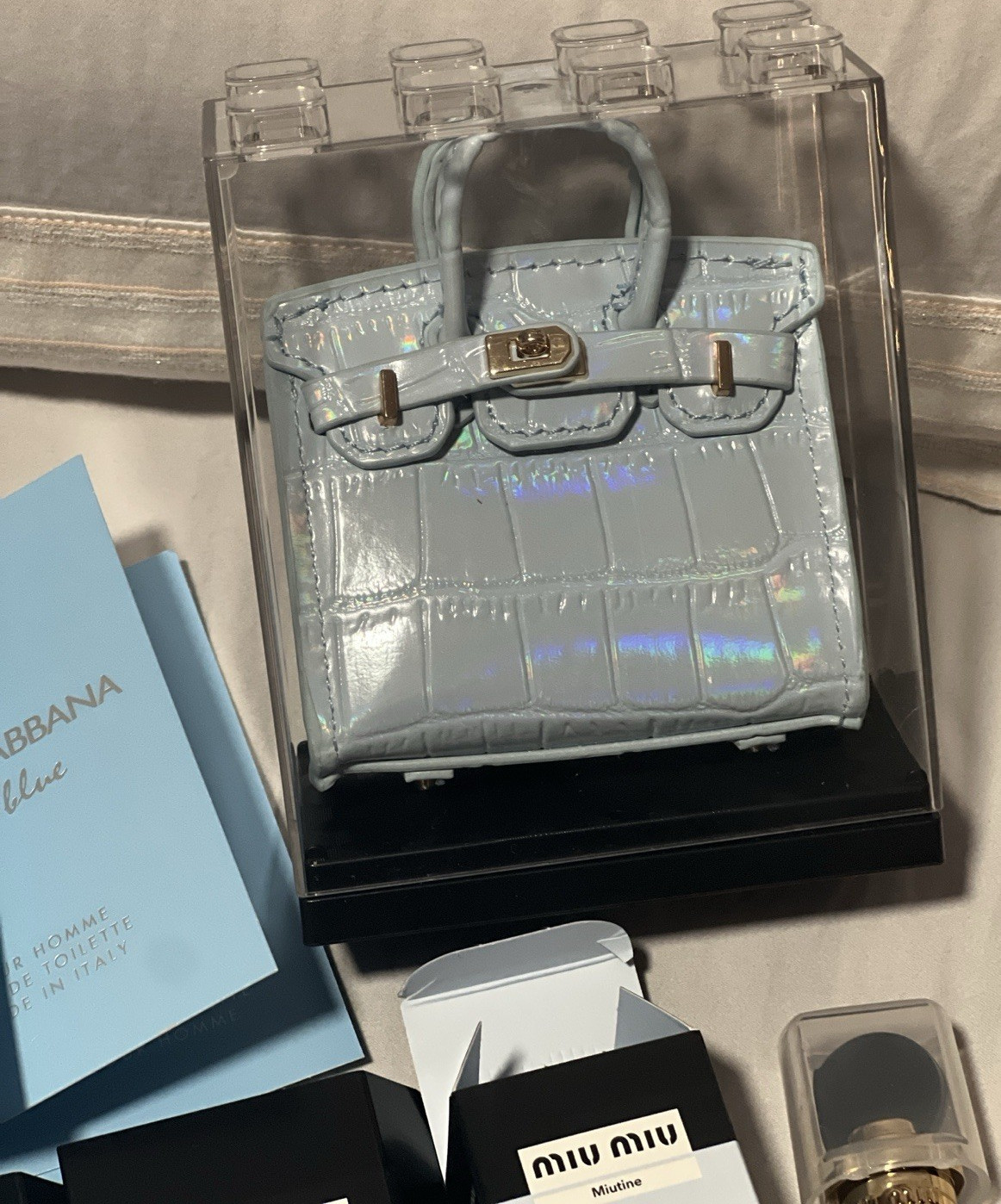 Dolce & Gabbana Light Blue, Miu Miu Miutine, belif Aqua Bomb Sample Lot