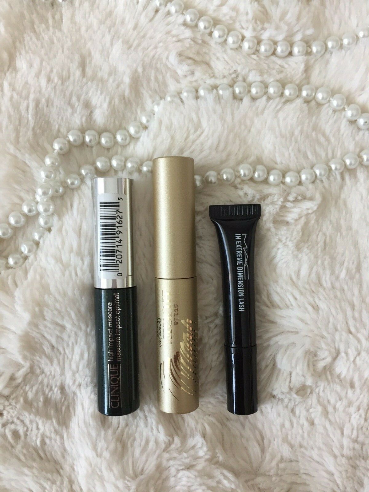 (3) NEW Mascara Minis Clinique High Impact MAC False Lashes Stila HUGE Extreme