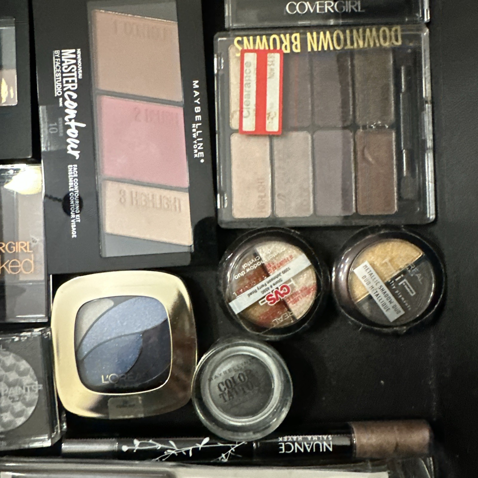 Large New Makeup Lot – Eyeshadow Palettes, Brushes