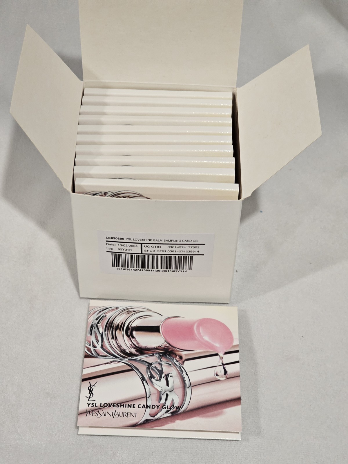 Make Up Bundle YSL Love Shine Candy Glow 3 Shades Samples Bulk