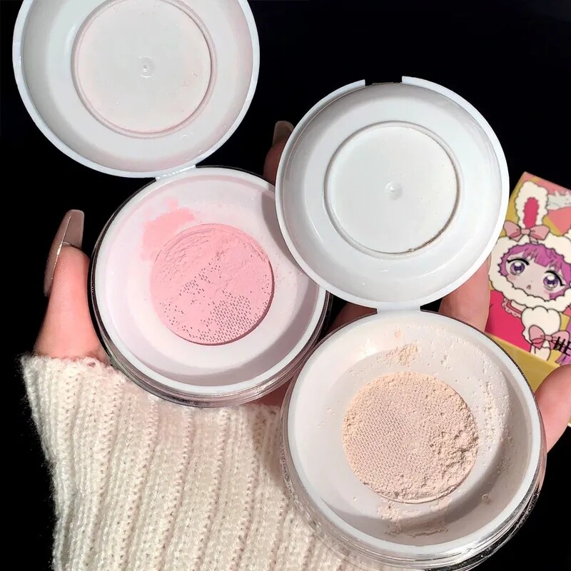 Glitter Setting Powder Hide Pore Long Lasting Oil Control Concealer Pearlescent