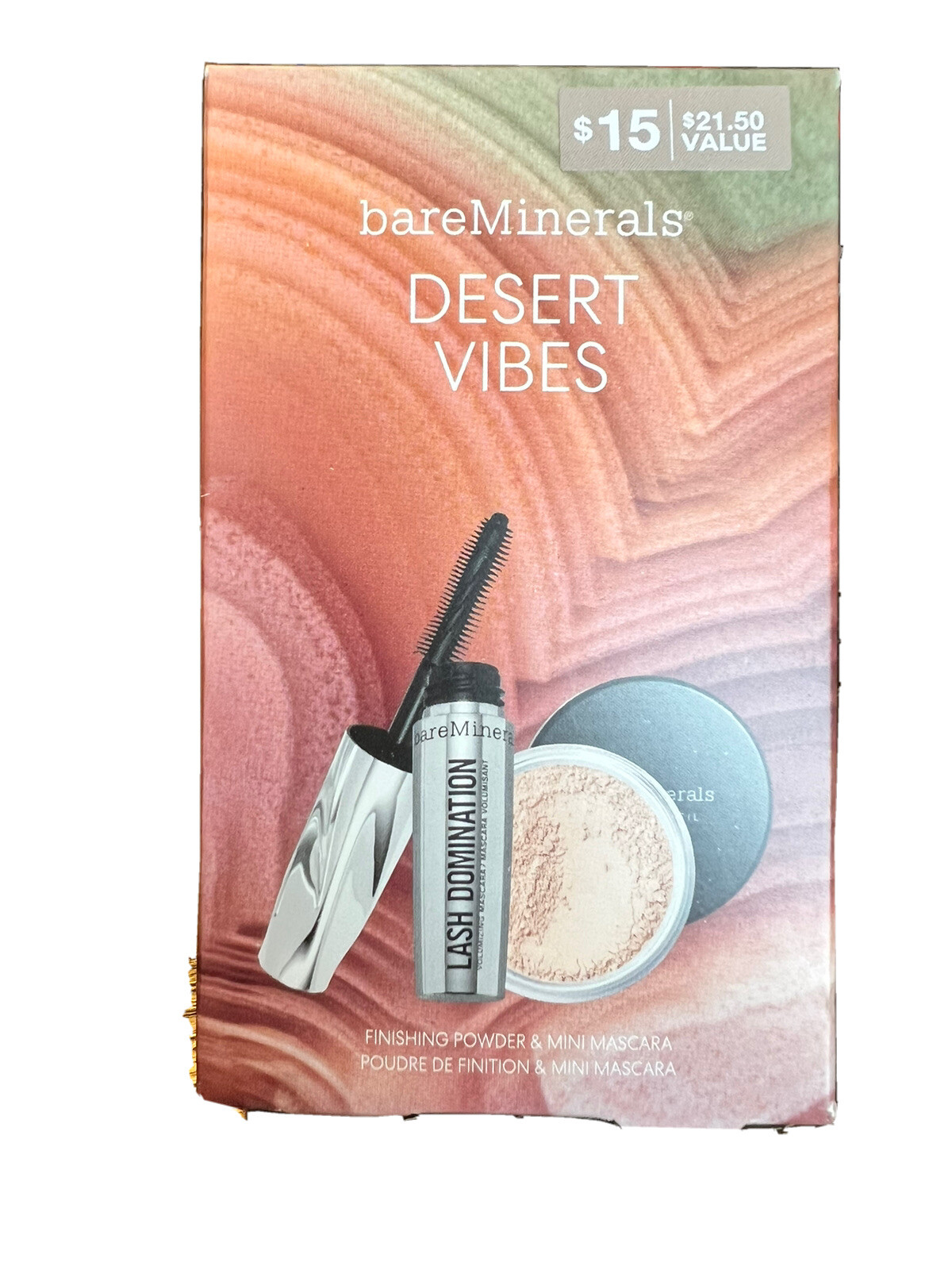 Bare Minerals Desert Vibes Finishing Powder & Mini Mascara Kit