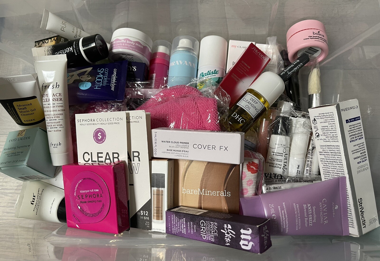 Mixed Random Lot Beauty Skincare/Makeup /Hair Travel & Sample Sizes 10 Pieces!
