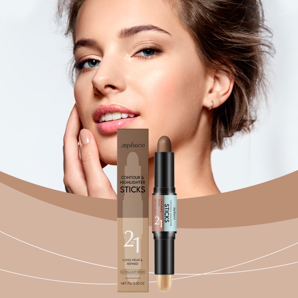 hoco natural color light curry color 2 in 1 outline and high light