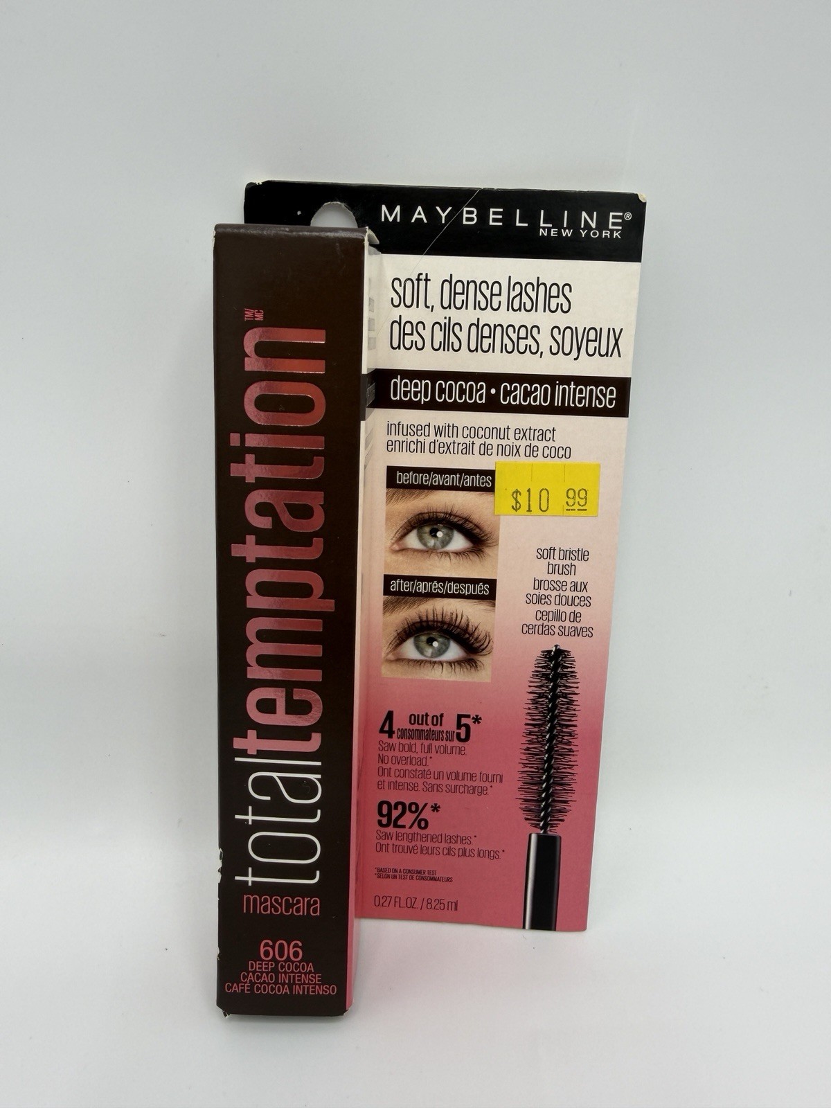 Maybelline New York Makeup Bundle; Deep Cocoa Mascara And Brown Eyeliner, New