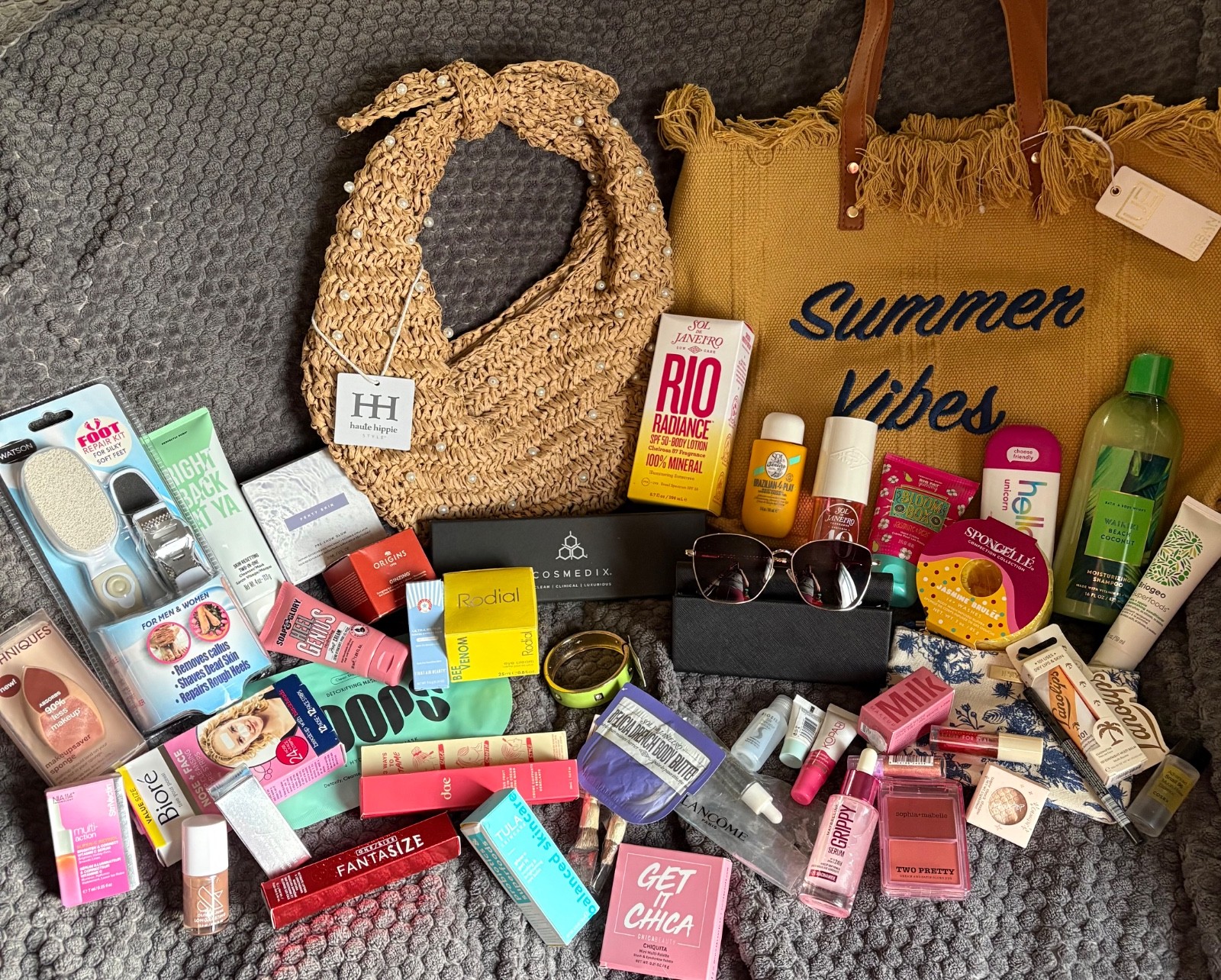 Huge Beauty lot! Sephora SOL Tula Fenty MILK Ipsy Spongelle B&BW MSRP$1000+🤩💕