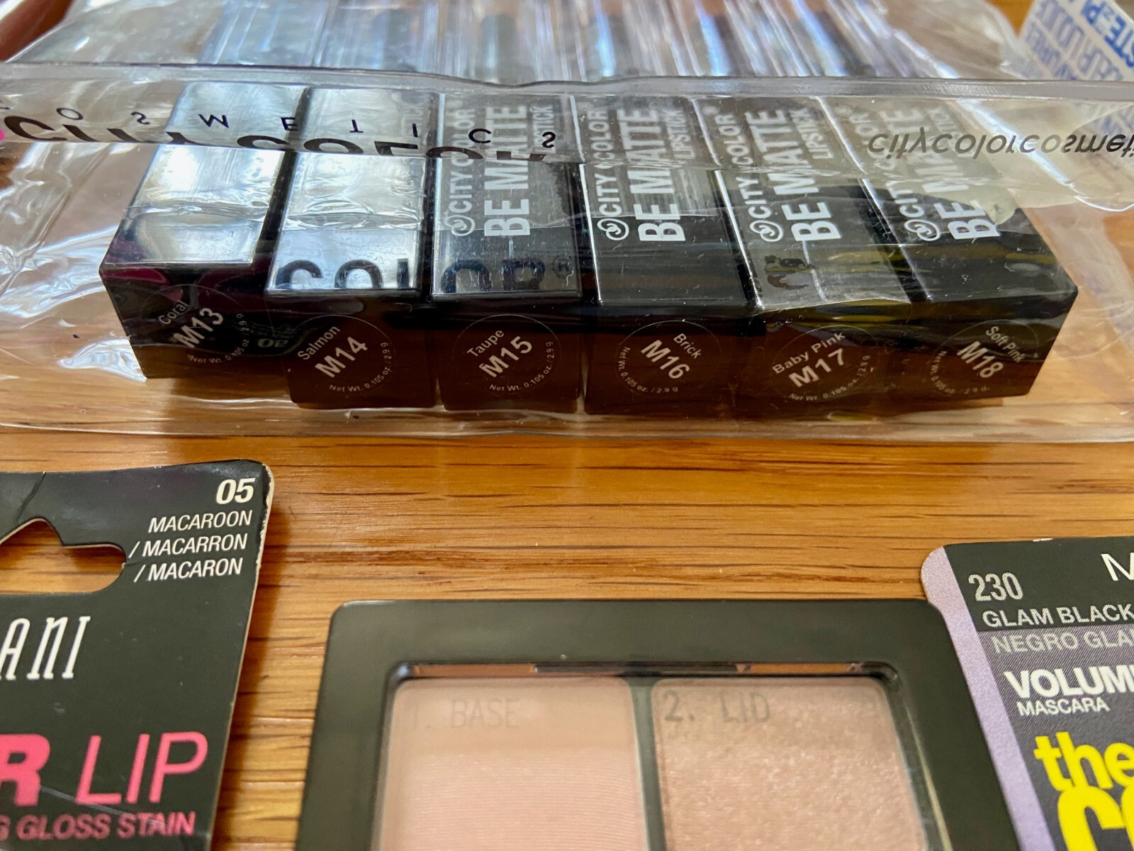 Lot 21 Cosmetics Assorted Name Brands- Hard Candy Maybelline Revlon Milani