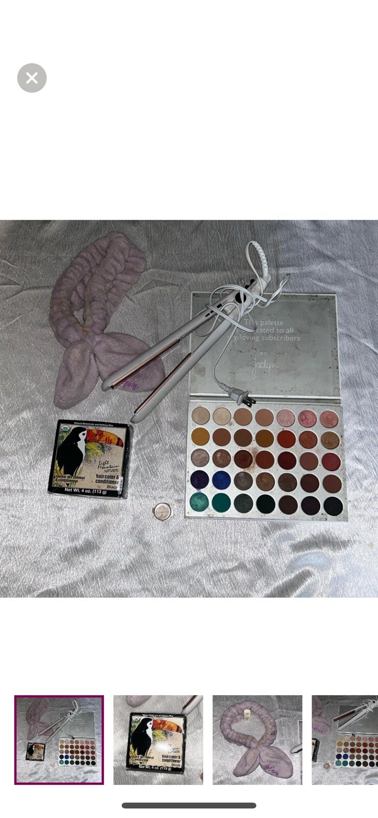 Bundle morphe Palette Conair Hair 5 items women accesorios