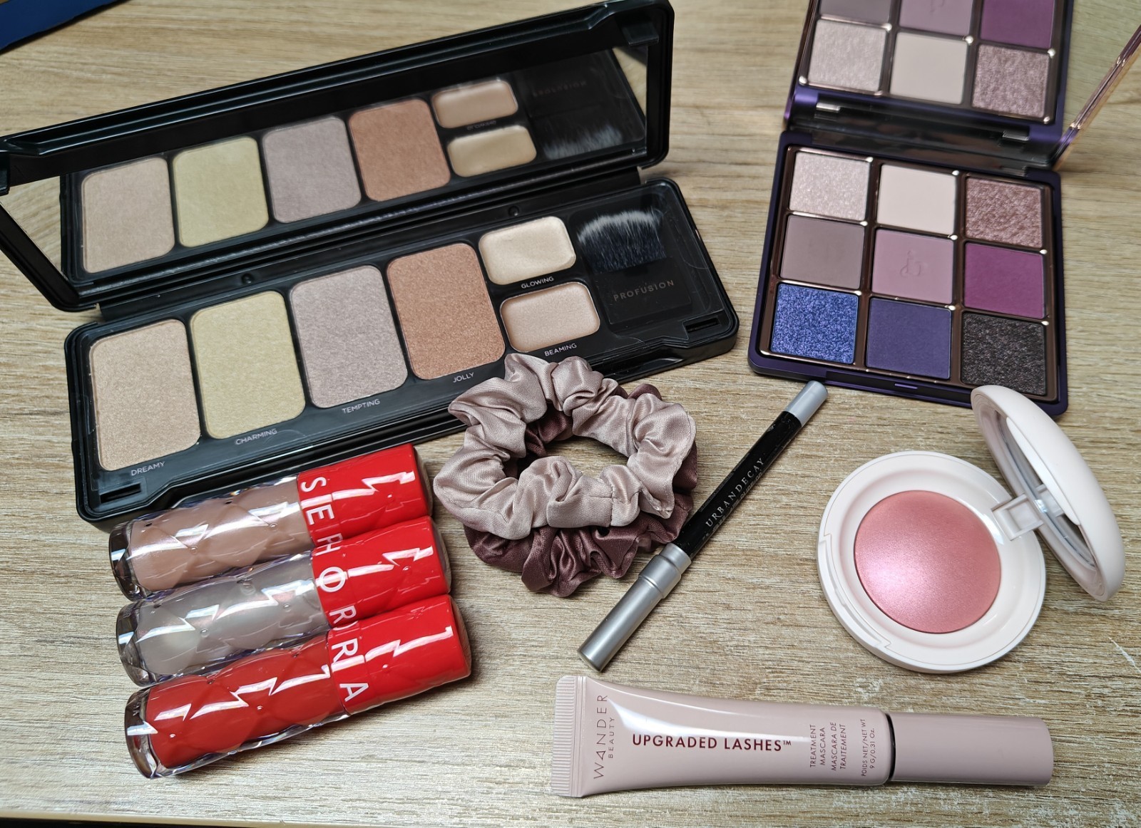 Beauty Bundle Feat: Sephora, Rare Beauty, Urban Decay,Wander, Profusion, Imayla