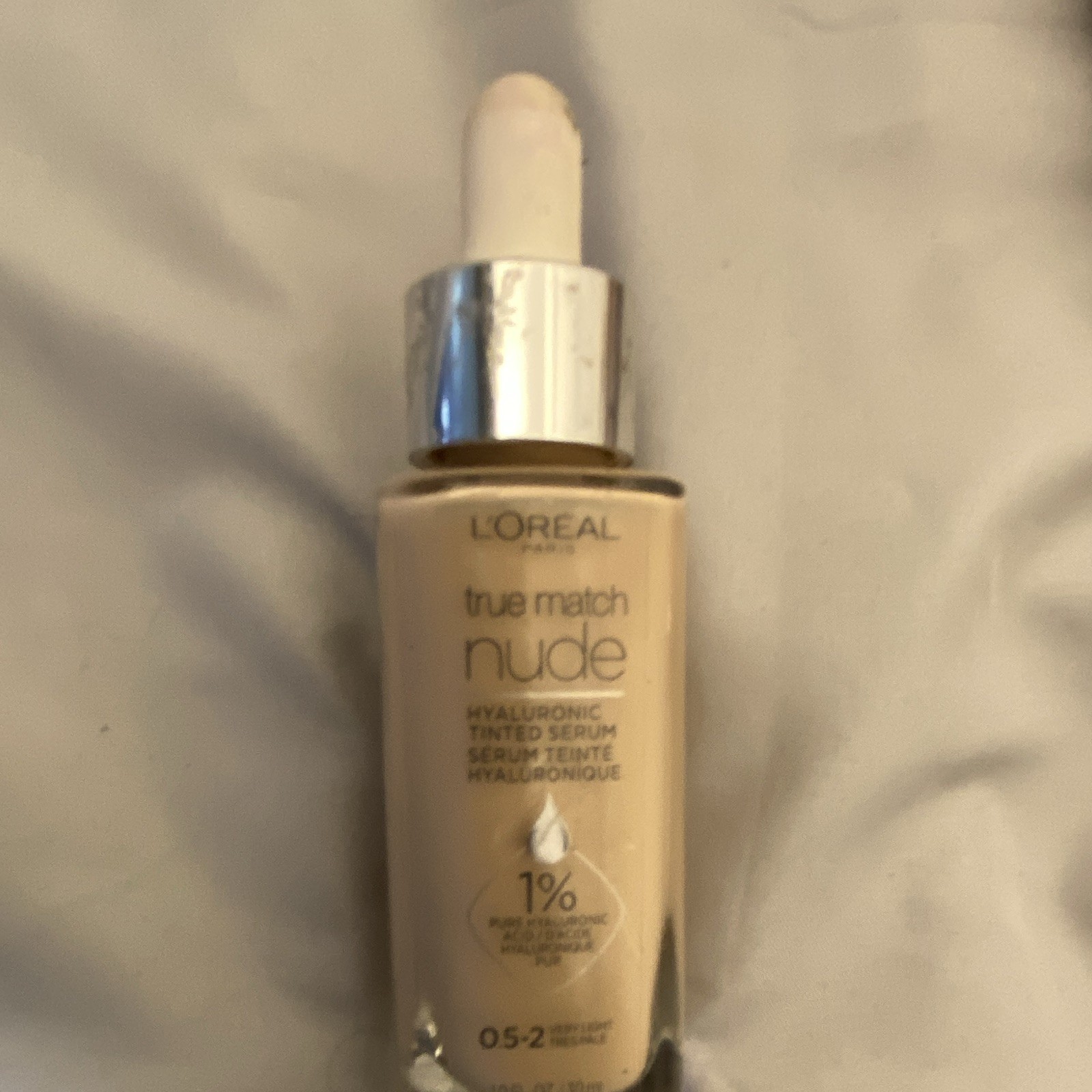 L’Oréal True Match Nude Hyaluronic Tinted Serum, Full Size w/ Hyaluronic Acid
