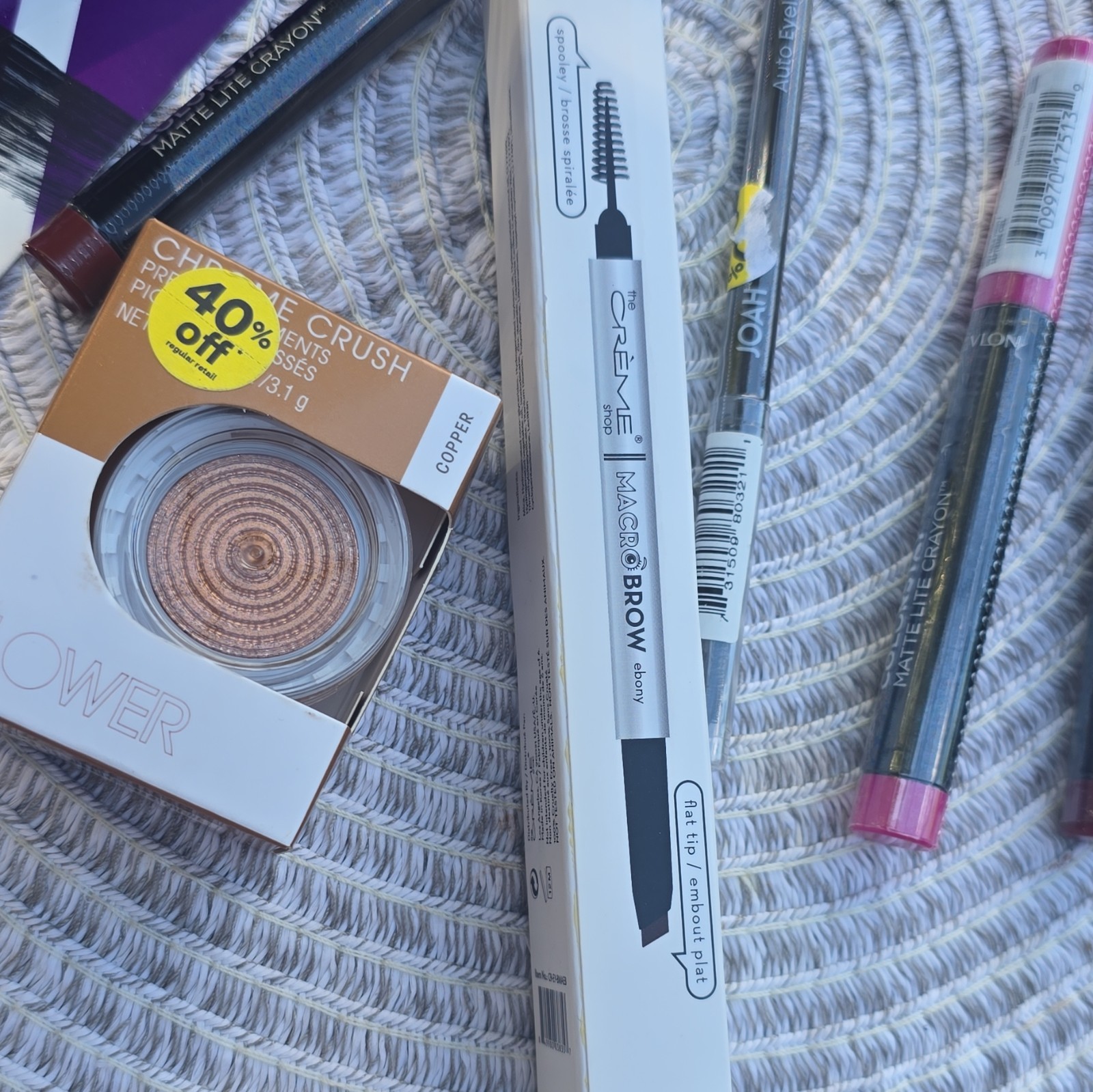 Assorted Makeup Lot: Almay Thick Is In Mascara, Revlon ColorStay, JOAH