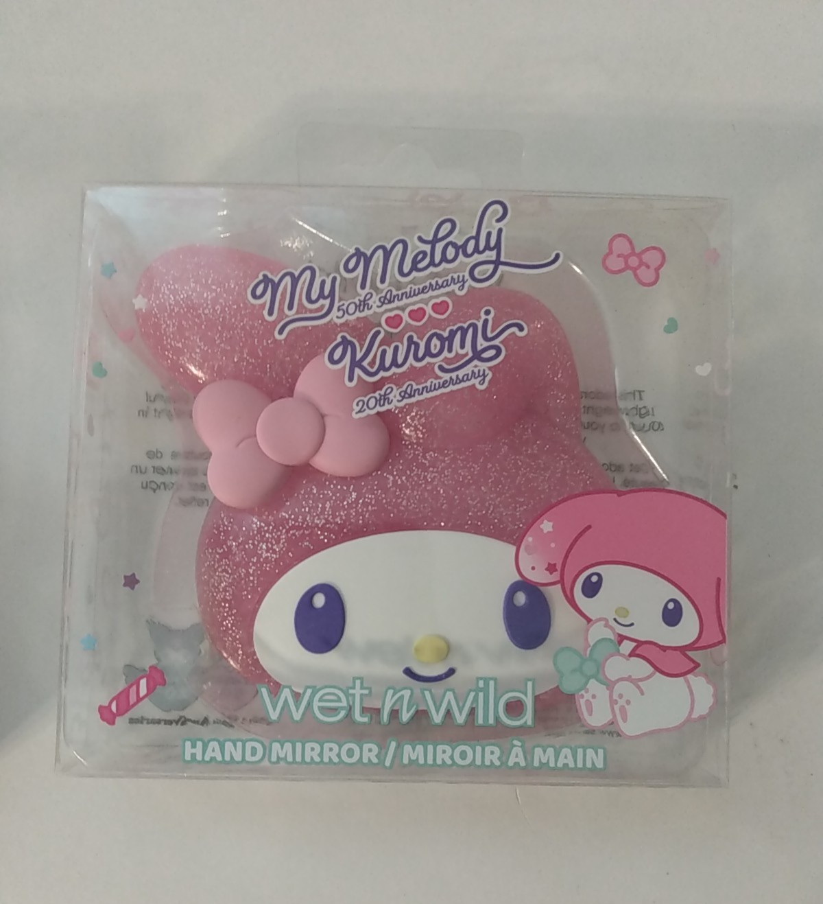 Sanrio Wet N Wild 50th Anniversary My Melody Lot of 2 New Mirror & Glitter Gel
