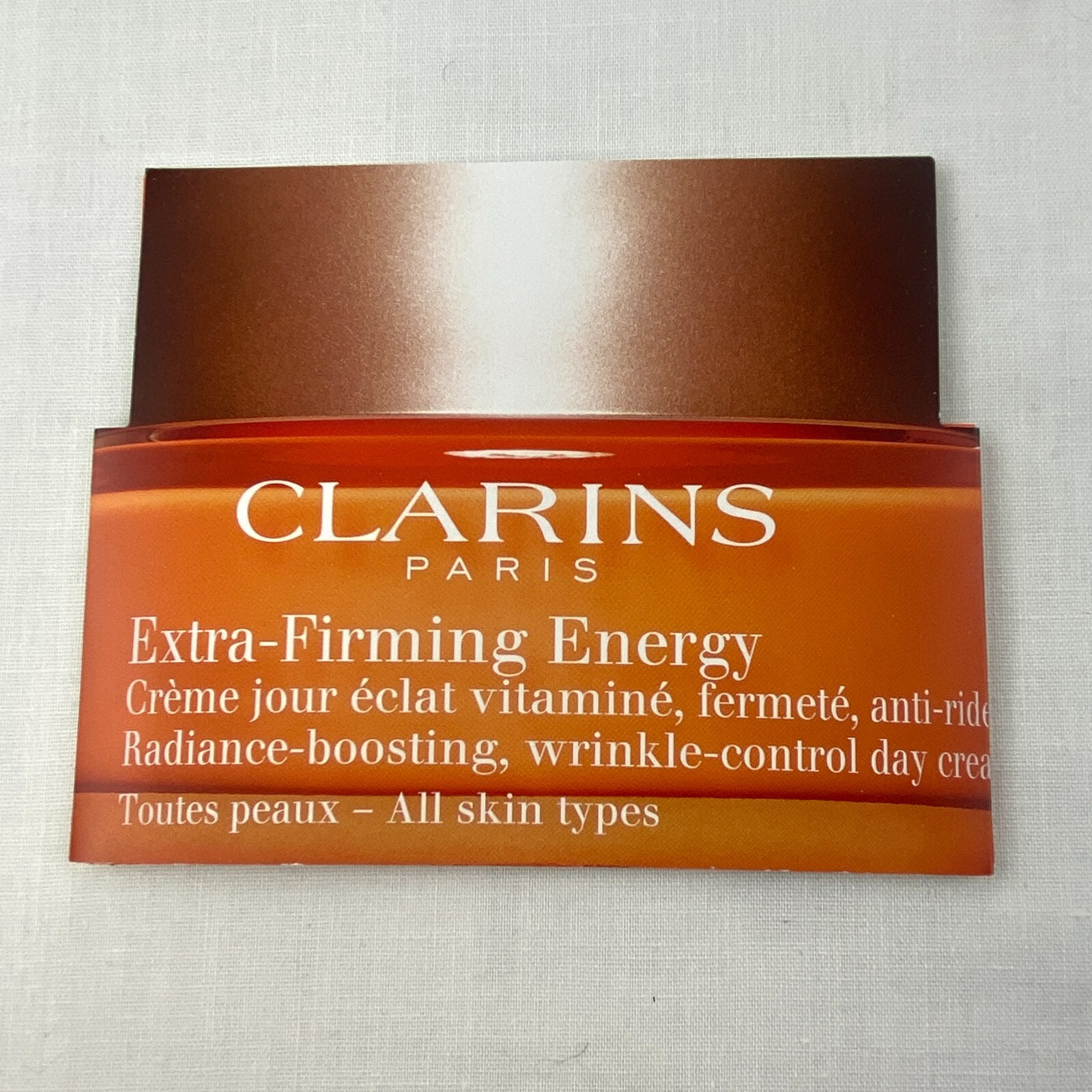 Clarins Beauty Makeup Sample LOT Bundle 13 Nutri-Lumiere Energy Eye Cleanser B64