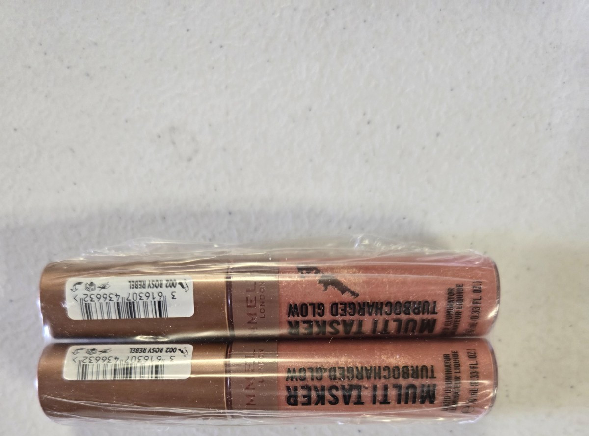 MIXED LOT – Rimmel London Makeup Lip GLoss, Blush, Highlighter