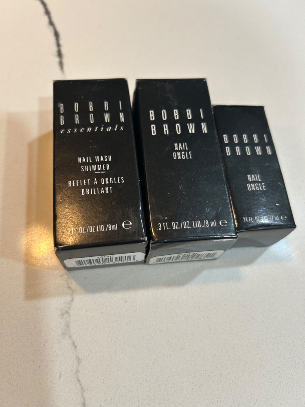Lot of 3 Bobbi Brown Ongle nail polish- NIB