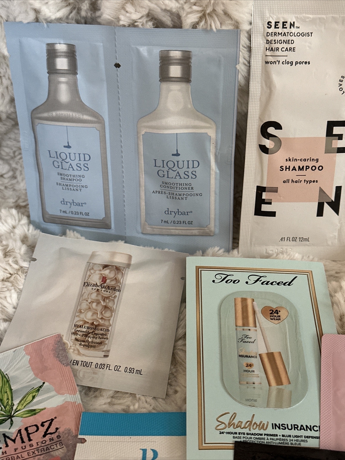 High end luxury sample lot Hair, Skin, Face, Tan, 10 Total
