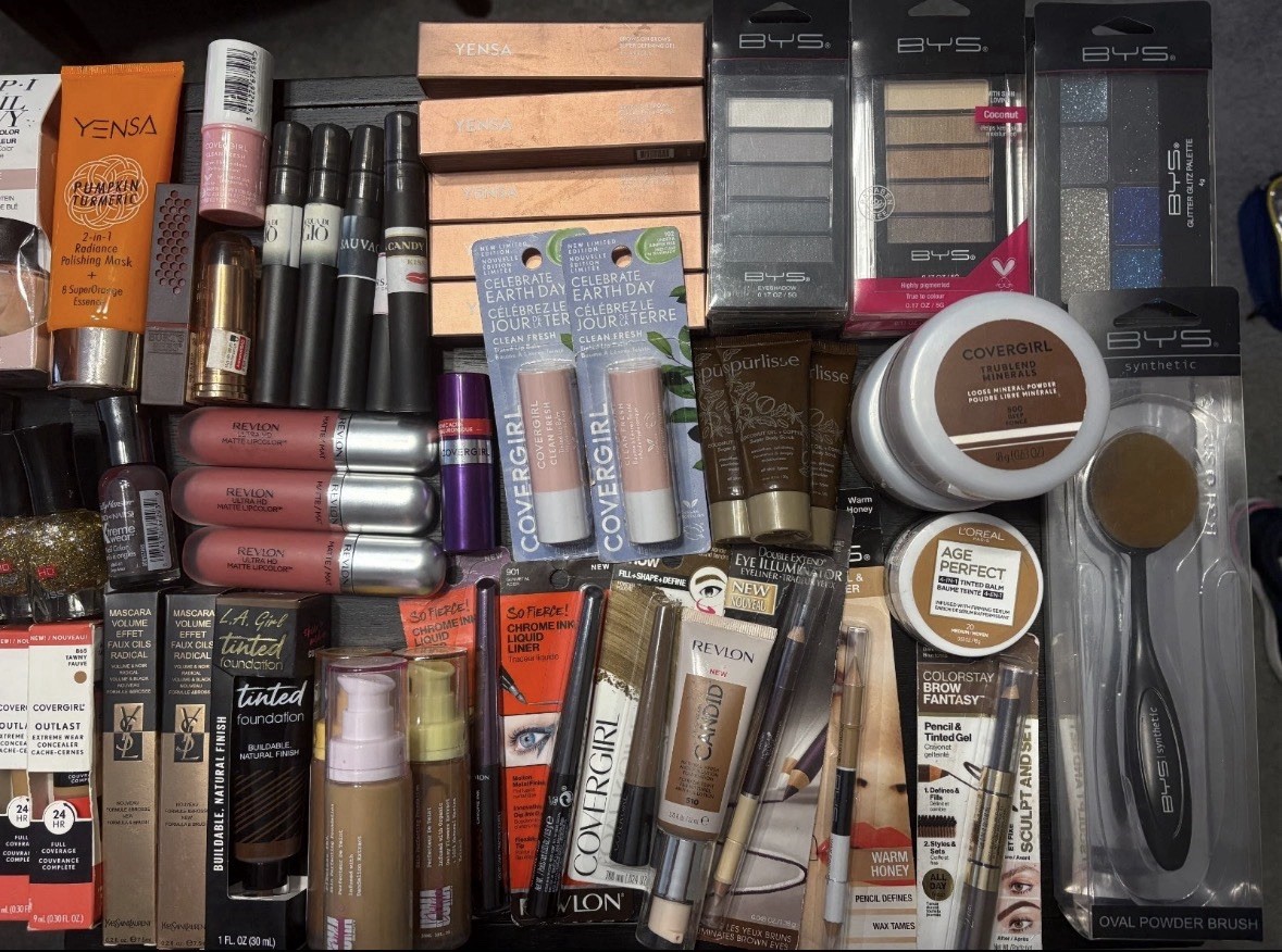 Bulk Makeup | Maybelline | Elf | Covergirl | 21 Products $120 Value