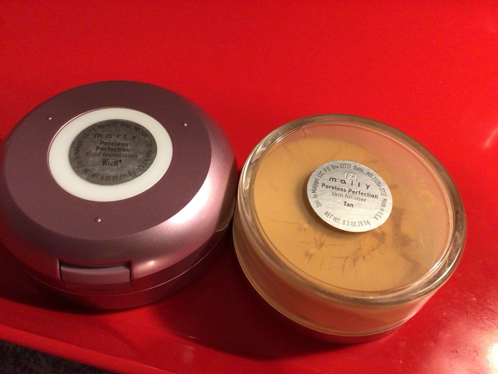 Lot Of 8 Makeup Products For Tan Skin Mally, Black Girl Sunscreen, Jimmy Choo.