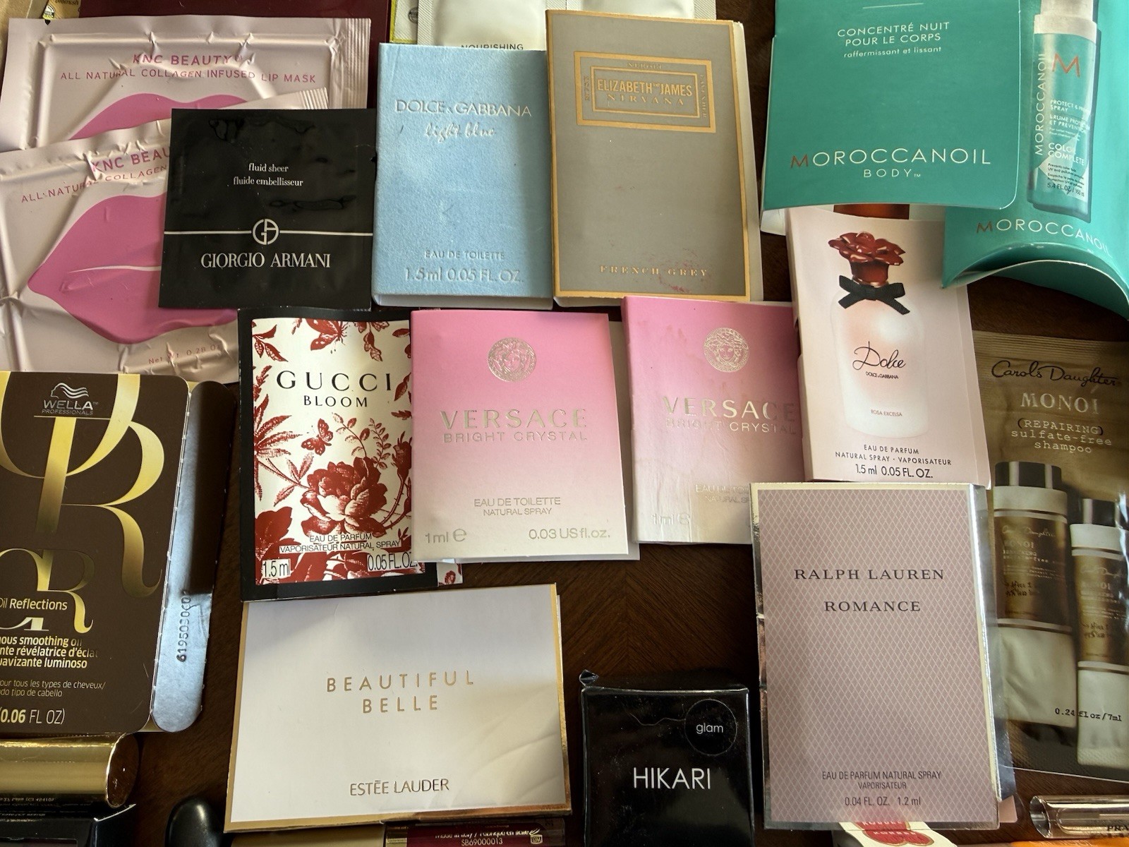 Massive Make Up Lot, Versace, Gucci, Giorgio Armani, Large Bundle! 100+ Items!