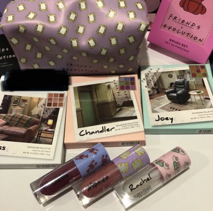 Revolution X Friends TV Show Makeup and Accessories Bundle Limited Edition NWT