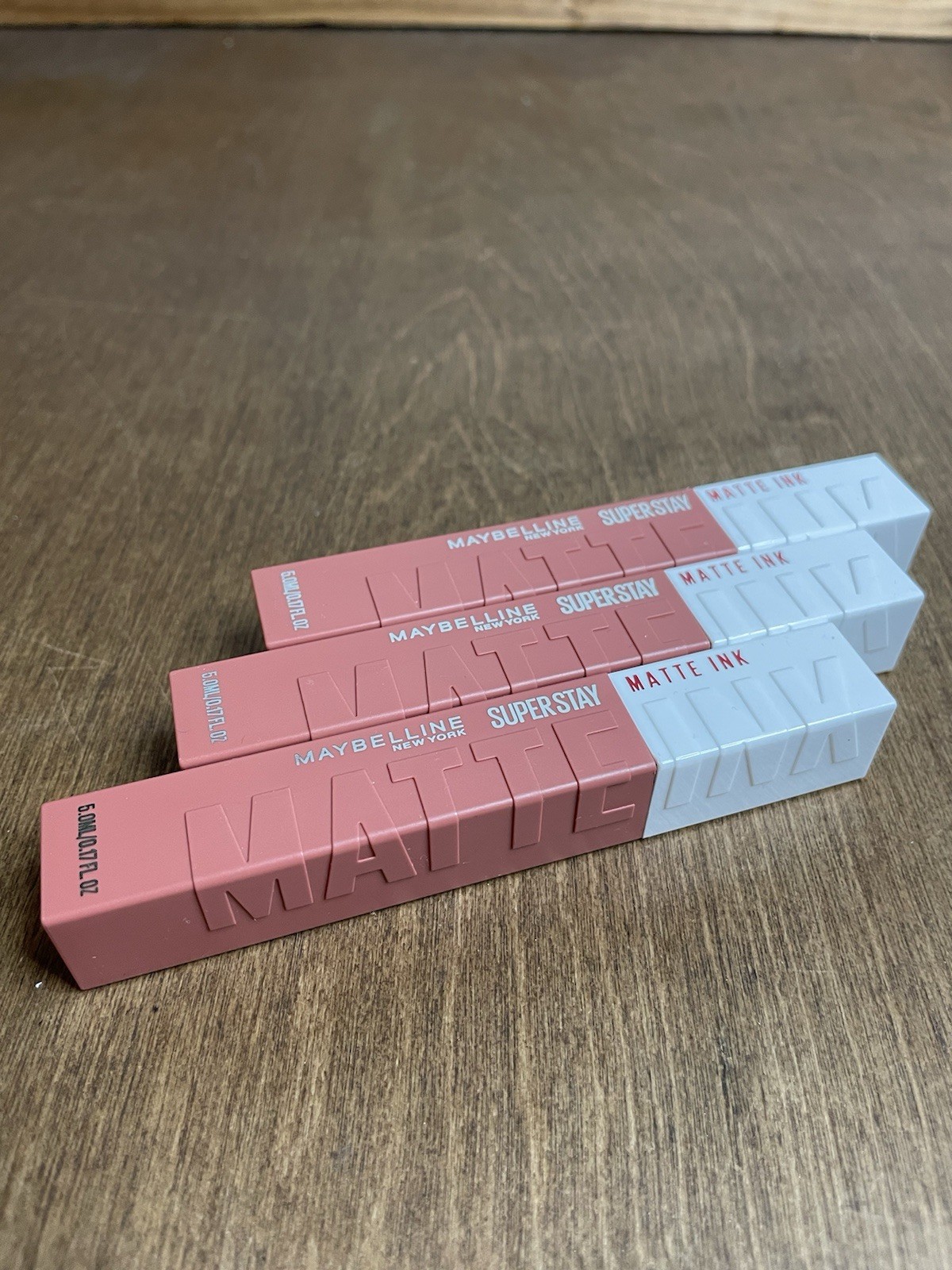 Lot Of 3 Maybelline Super Stay Matte Ink Liquid Lipstick 65 Seductress Brand New