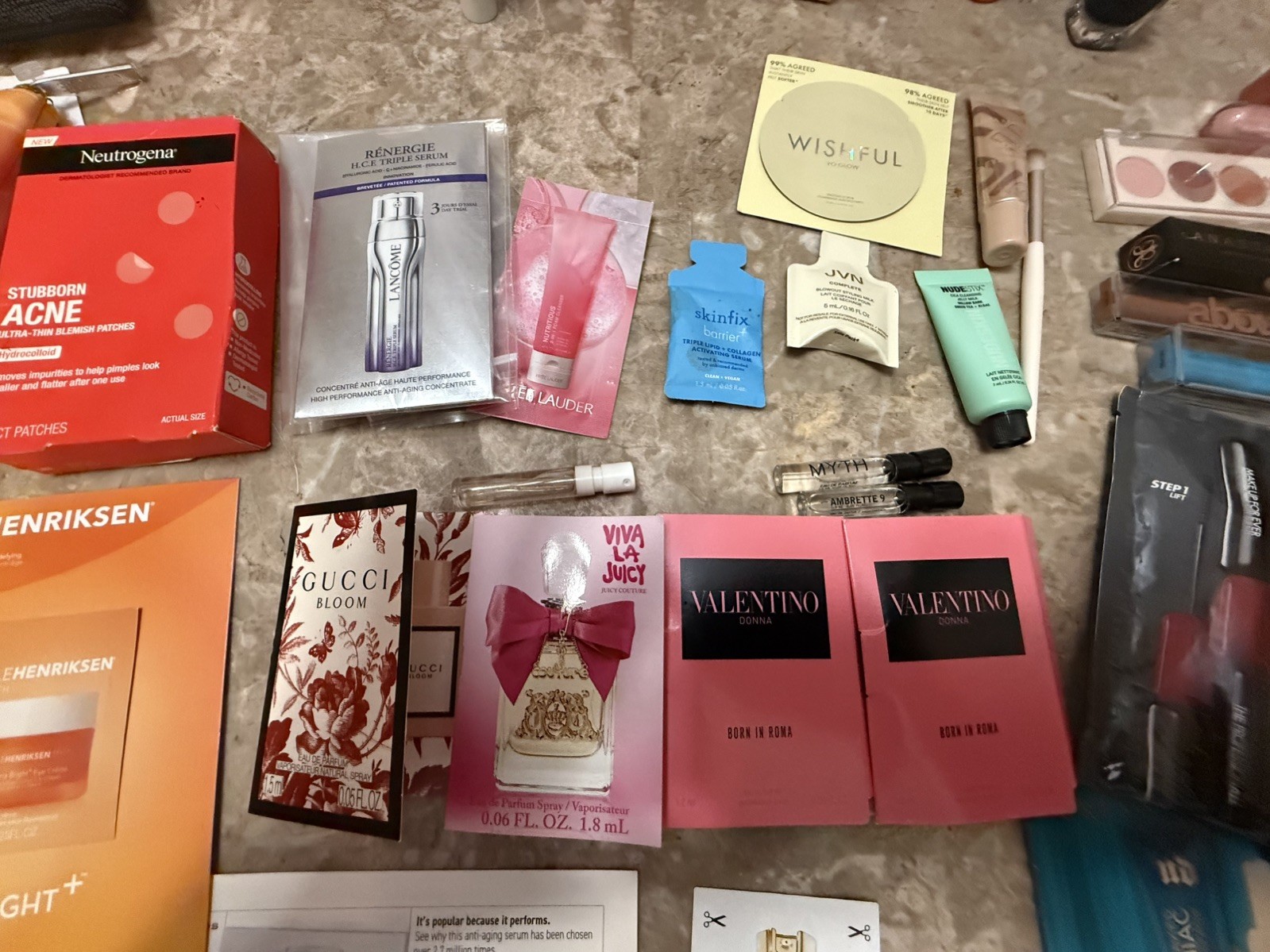 Mixed Lot Makeup Skincare Hair Product Perfumes Travel Bag Samples 50+ items