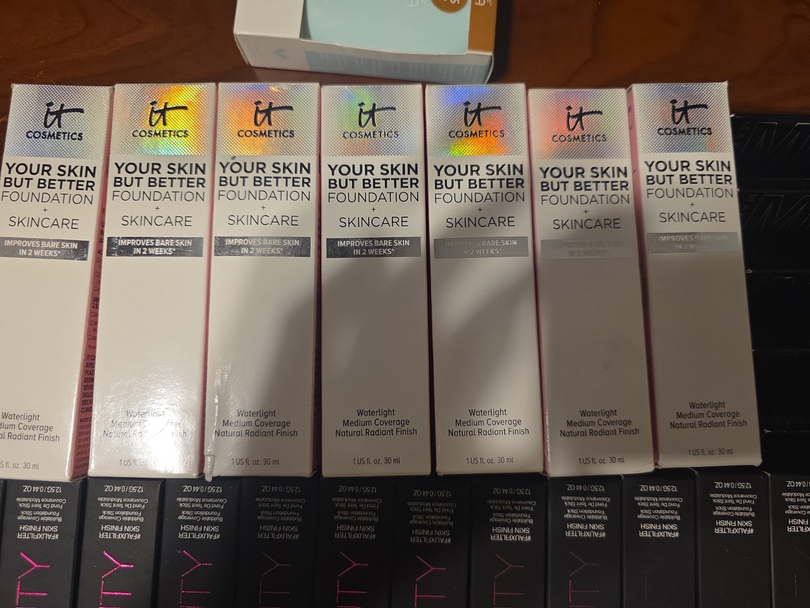 IT Cosmetics, Huda Beauty, Fenty Beauty Full Size Foundation & Concealer Lot