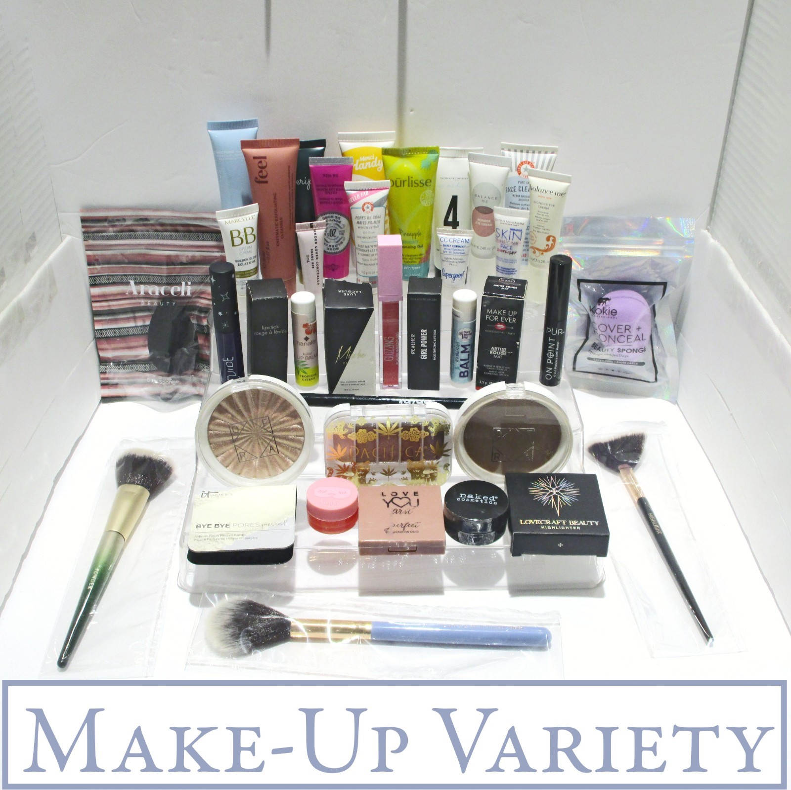 Make-up Variety – Lancome Paula’s Choice OFRA Luxie Makeover Essentials – CHOOSE
