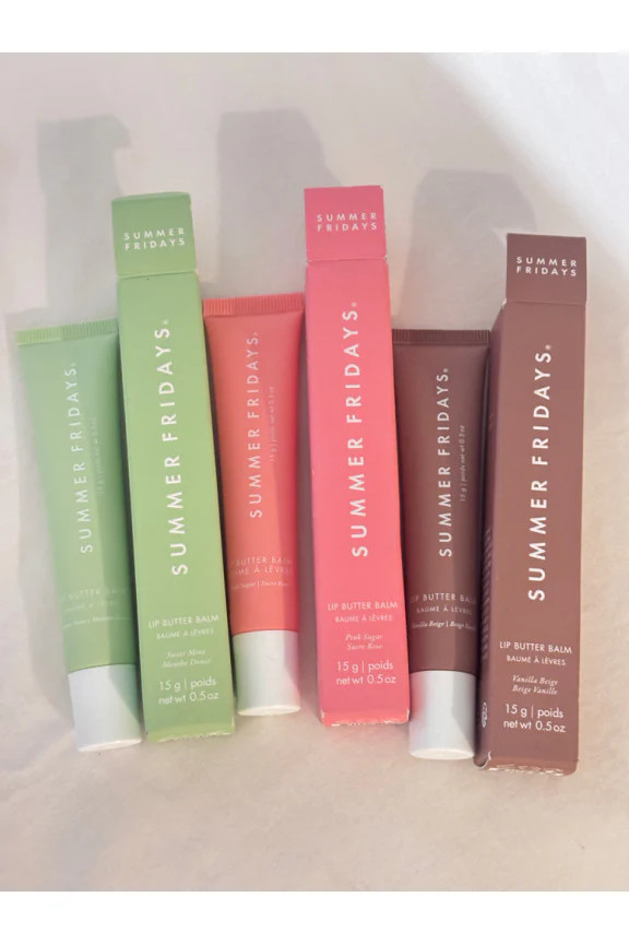 Summer Fridays Lip Butter Balm Set of 3 Mini 15g New Boxed