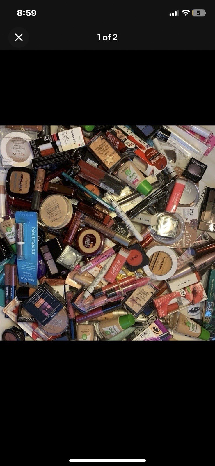 Wholesale Mix Lot Of 25 Pieces New Cosmetics