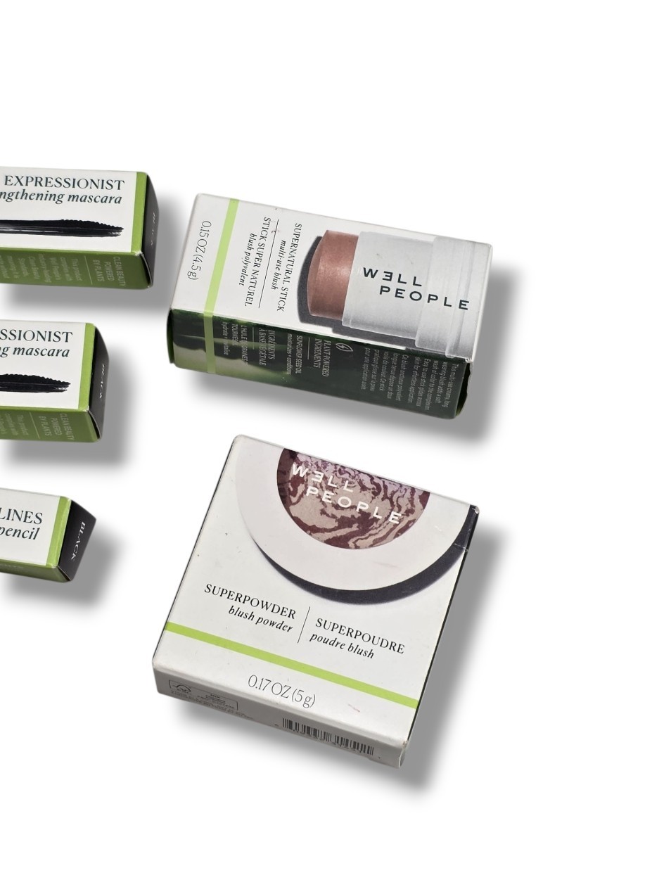 WELL PEOPLE Makeup Lot – Clean Beauty Powered by Plants – 5 Pieces – New in Box