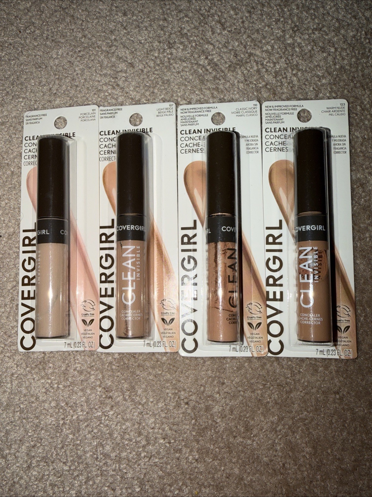 Lot Of 14 Drug Store Cosmetics (Revlon, Covergirl And Maybelline) All Sealed