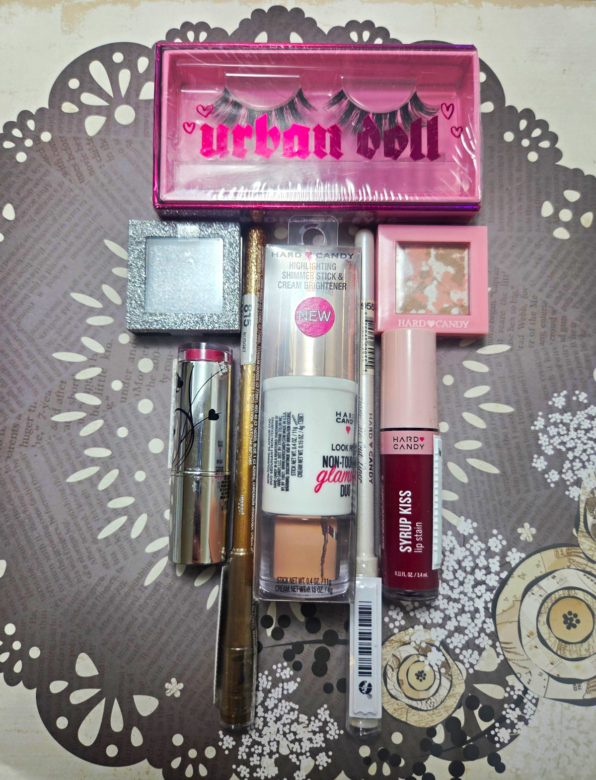 Brand NEW Hard Candy 8PC Beauty Bundle Includes Discontinued Items
