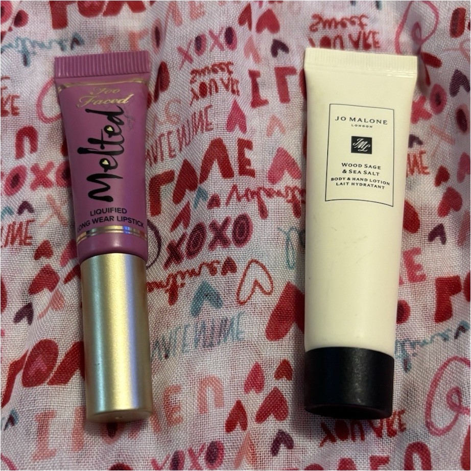 Too Faced Melted Lipstick & Jo Malone Wood Sage & Sea Salt Lotion Mixed Lot