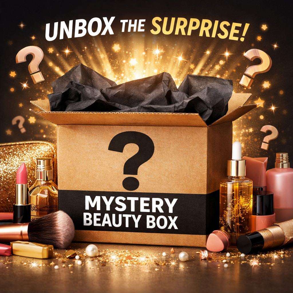 Mystery Beauty Box | 5-6 Items | Skincare, Nail & Beauty | Random Selection