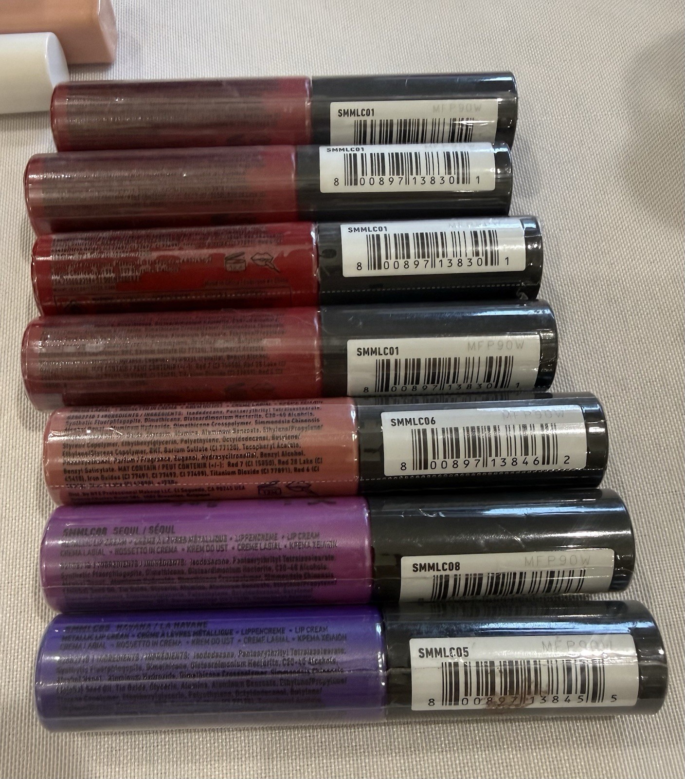 Makeup Lot, Blush, Lips, Foundation Powder