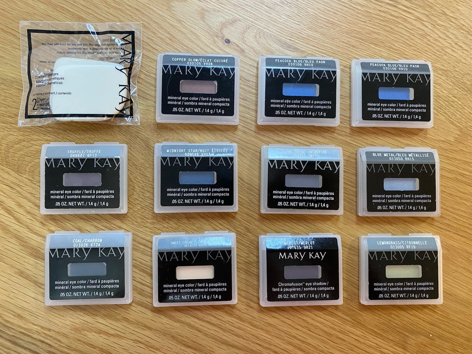 Mary Kay Mineral Eye 0.5 Oz Lot of 11 Mineral Eye Color Discontinued Eye Shadow