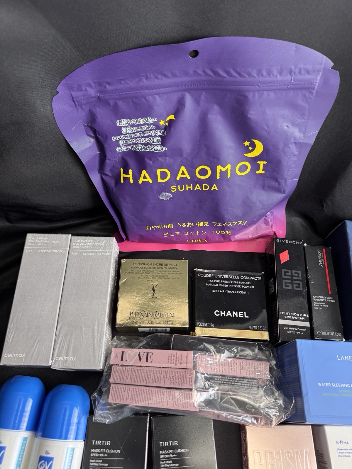 71pc Korean Beauty Lot TIRTIR Laneige YSL Chanel Mix Wholesale Bulk