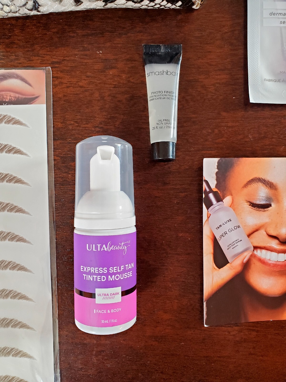 Ultimate Beauty Sample Bag – Skincare, Self-Tanning, and Makeup Samples