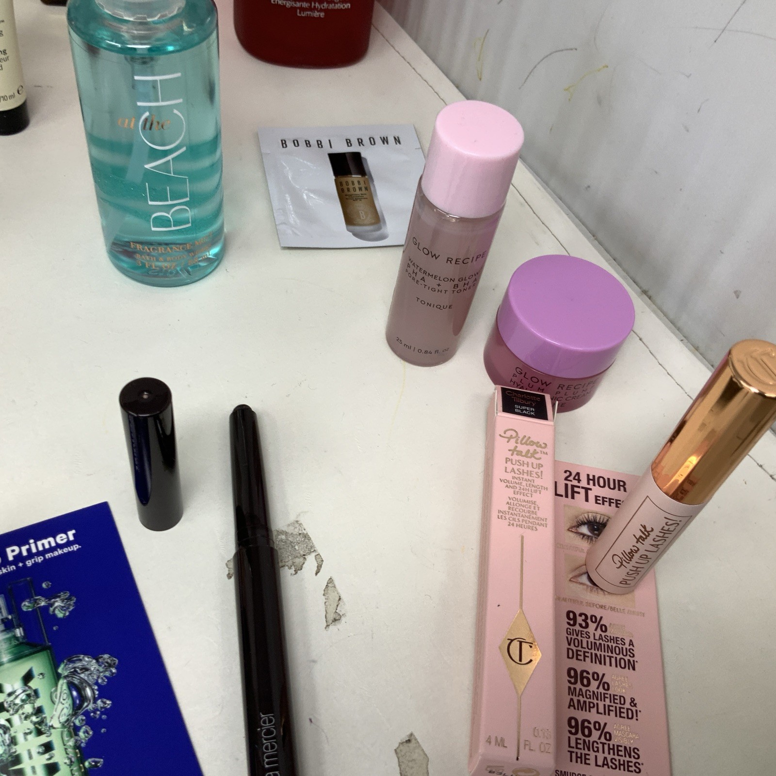 Huge Lot Of 35 Pieces Too Faced & Estee Lauder Full,travel And Mini Size
