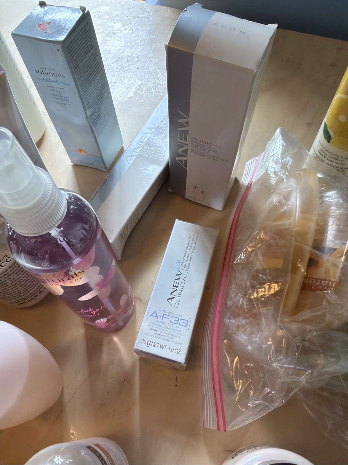 Mixed Beauty Supply Lot – Ed Hardy, Philosophy, Bigelow, Perfumes, Avon, Taylor