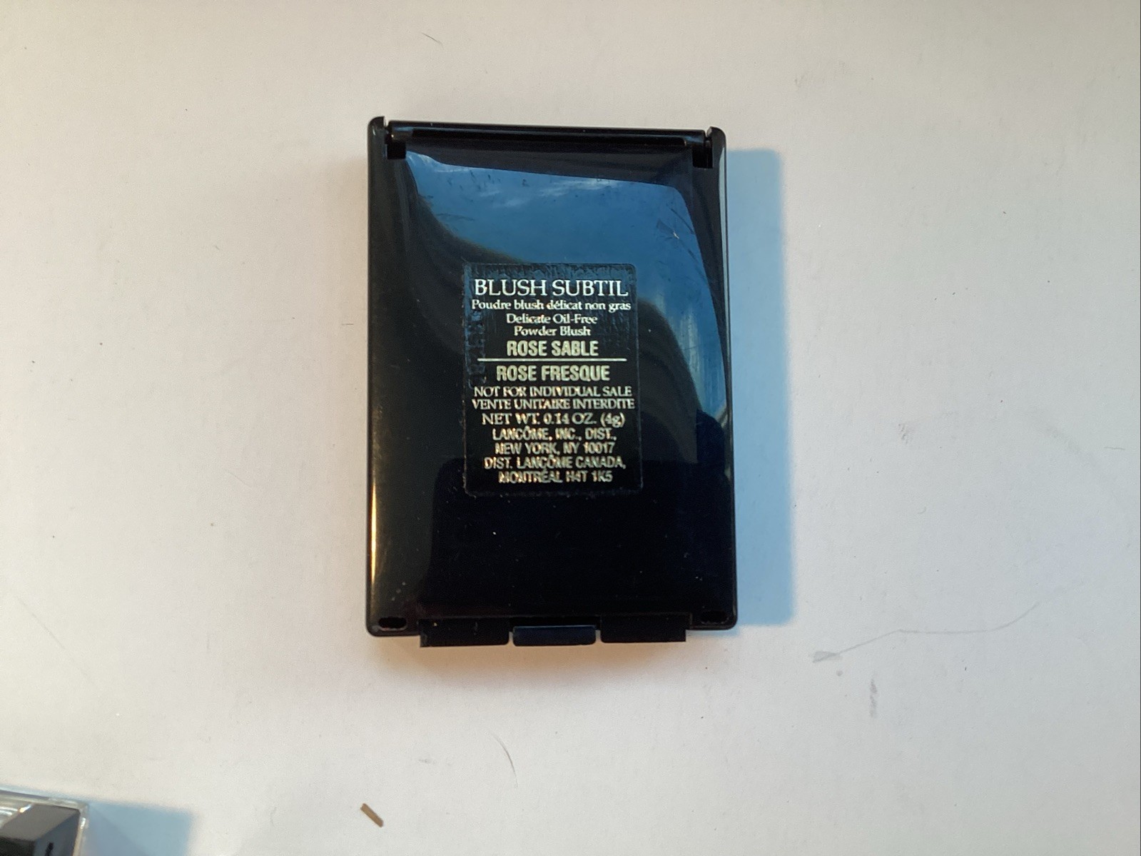 Lancôme Bag, Two Quad Eyeshadows-see Description And Rose Sable Blush Subtil NEW