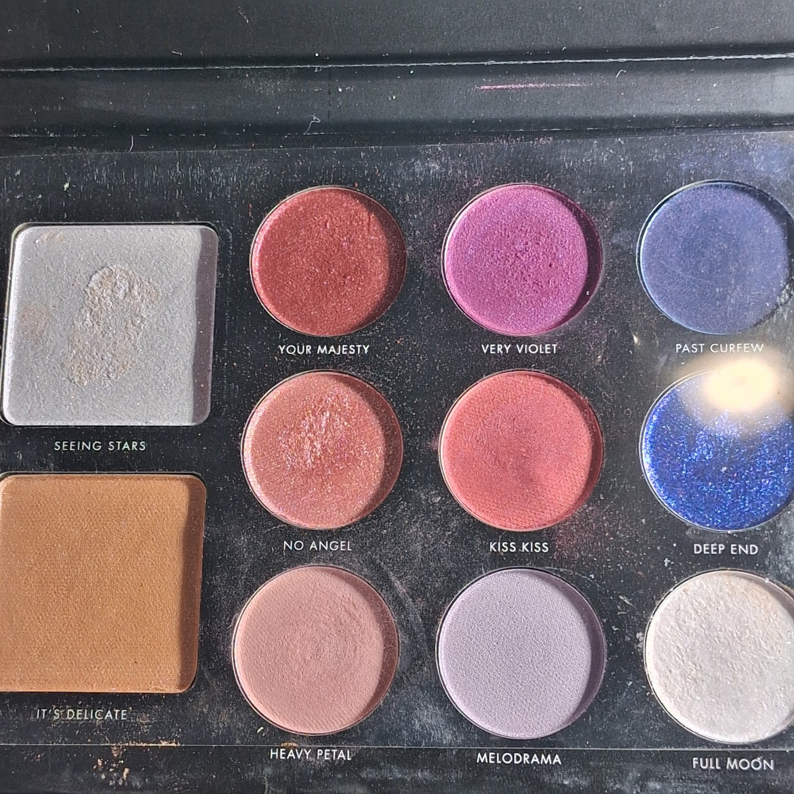 Milani Makeup Revolution LA Colors Beauty Bundle Eyeshadow Lashes Nails 15pc Lot