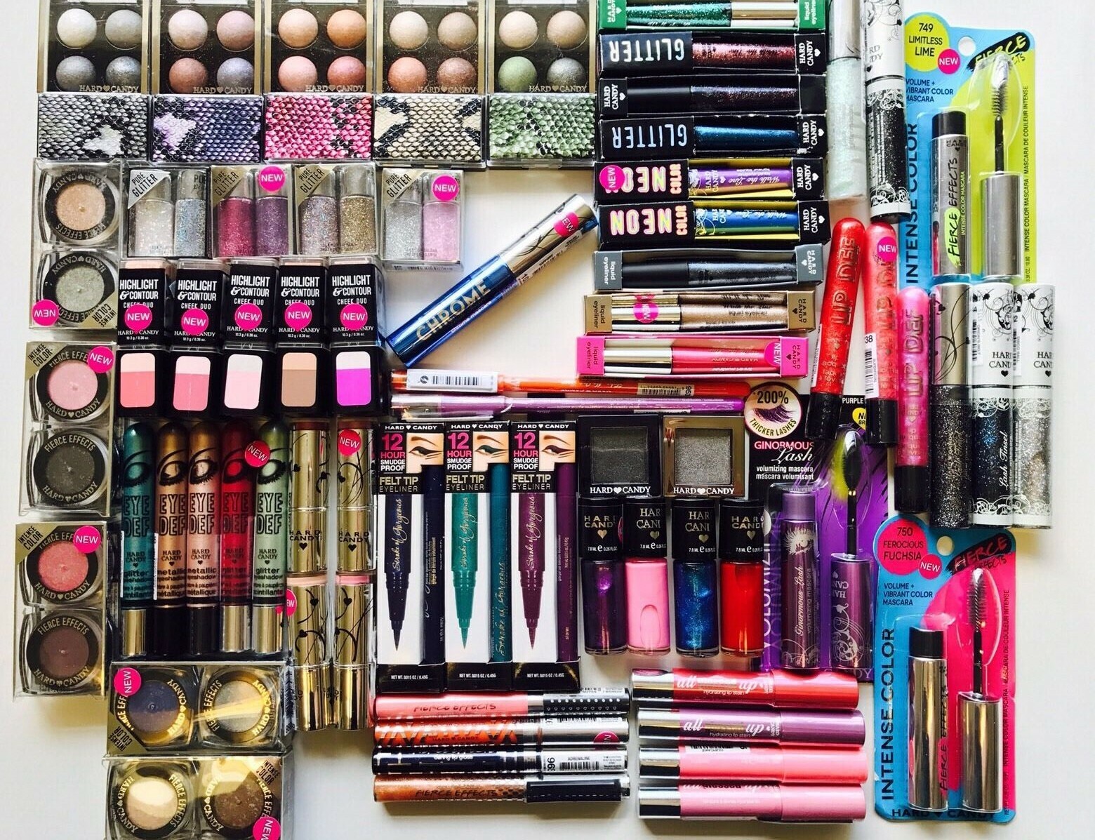 200pc Hard Candy Makeup WHOLESALE LOT No Nail Polish All Sealed