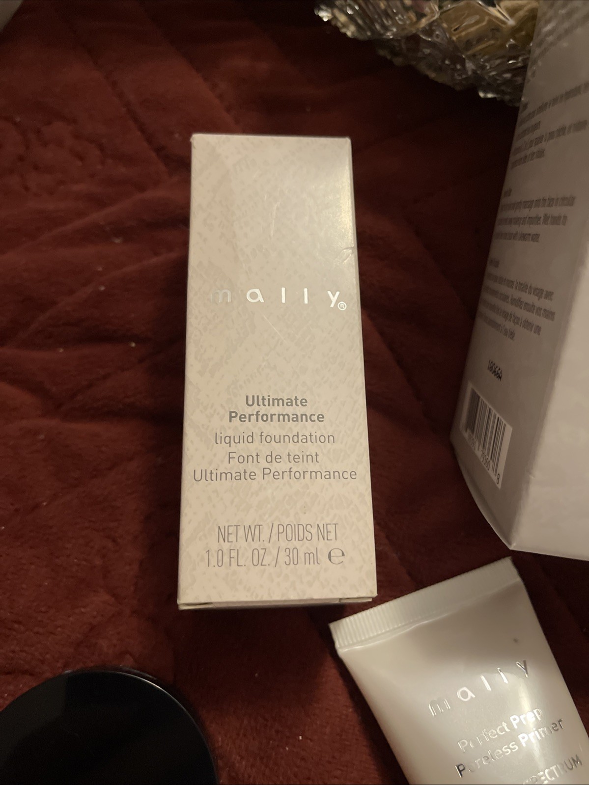12pc MALLY Makeup ,shine, Glow, Lip, Concealer, Primer, Blush, Foundation, Clean