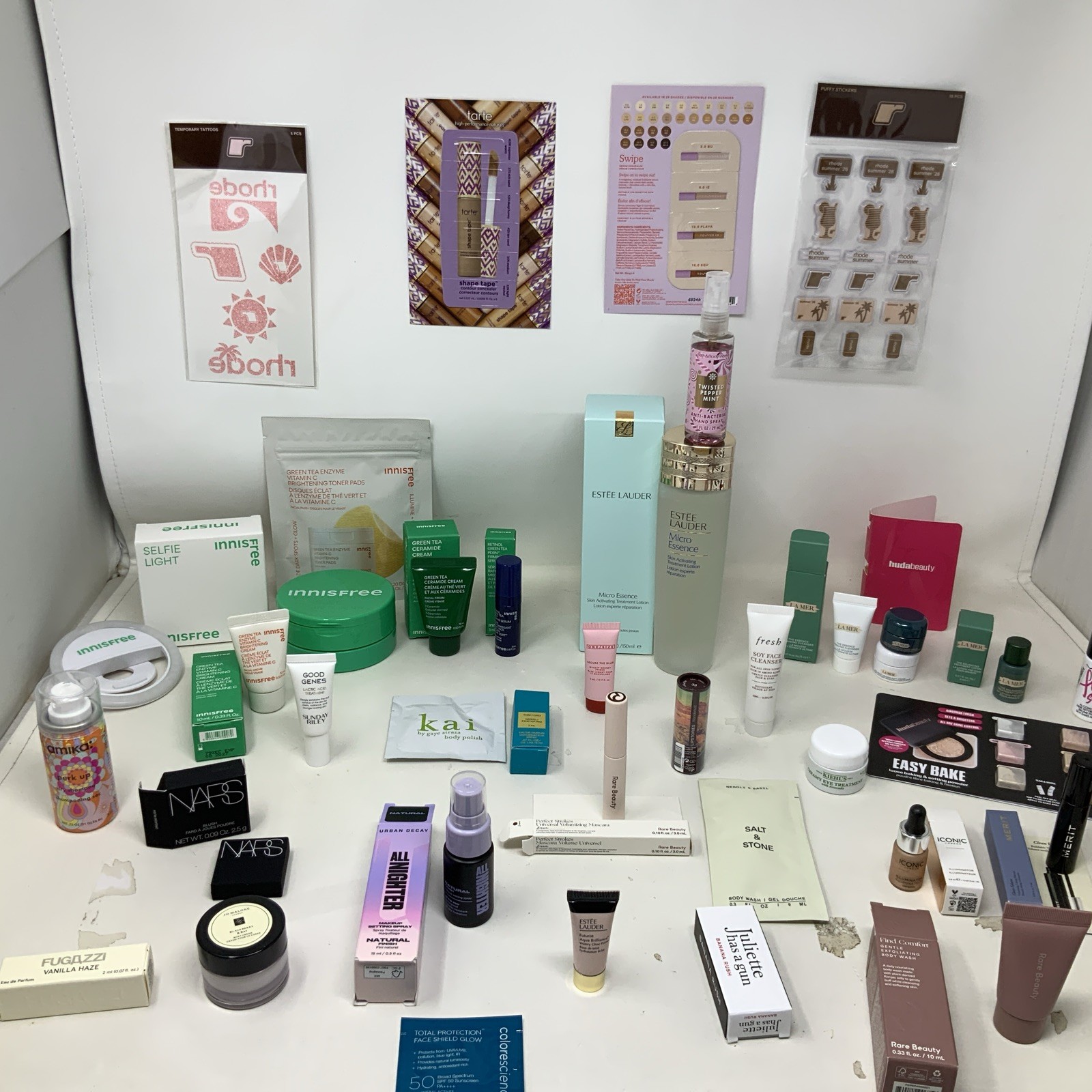 Huge Lot Of 47 Pieces Innisfree & La Mer Of Pieces Full ,travel & Mini Size