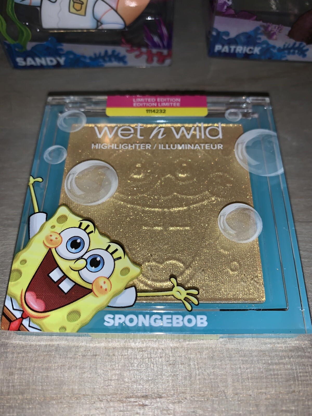 Wet n Wild Spongebob Squarepants Limited Edition Lot 5 Sponge Brush Highlighter