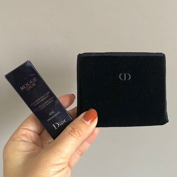 DIOR Rouge Gold Blush & 434 Promenade Lipstick Combo – BNIP!